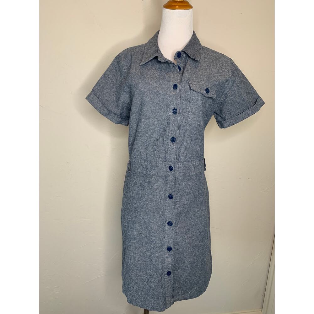 IMPACT Collection United by Blue Sz Large Shirt Denim Dress